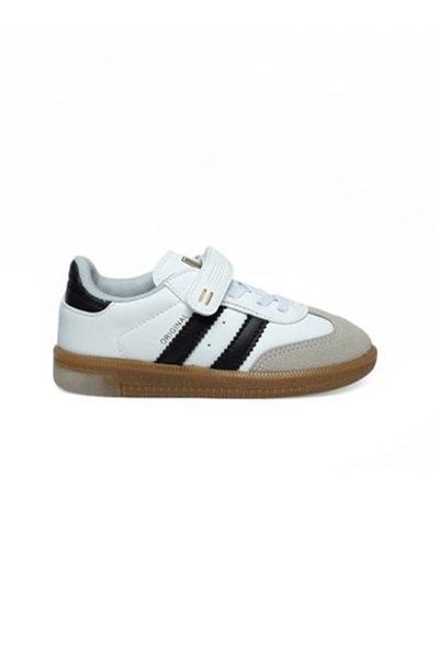Costa Patik Samba 025 Çocuk Spor Ayakkabı Kr05C025 CİLT BEYAZ SİYAH