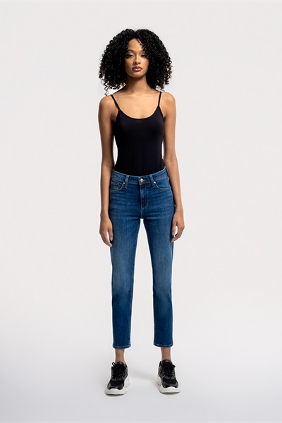 Loft Kadın Jean Pantolon Lf2036083 SARAH DARK BLUE WASH