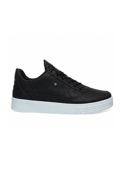 Filling Polo 011 Erkek Spor Ayakkabı Yz01C011 Cilt Siyah Beyaz