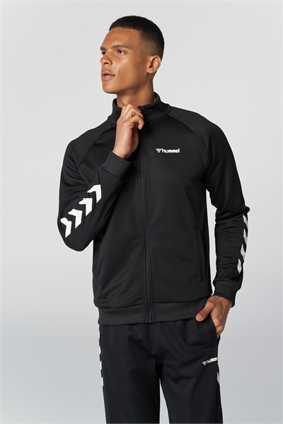 Hummel Hml Falconzo Zip Jacket Erkek Sweat 921133-2001 BLACK