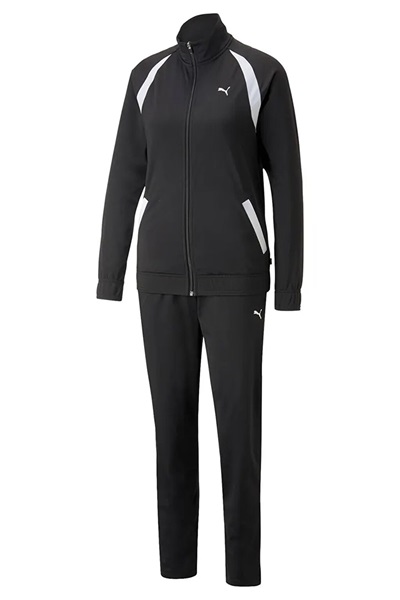 Puma Classic Tricot Suit Op Kadın Eşofman Takım 675234-01 BLACK