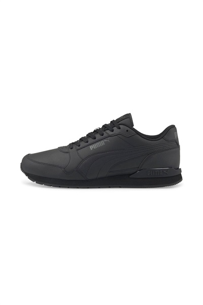 Puma St Runner V3 L Unisex Spor Ayakkabı 384855-11 Black-Black