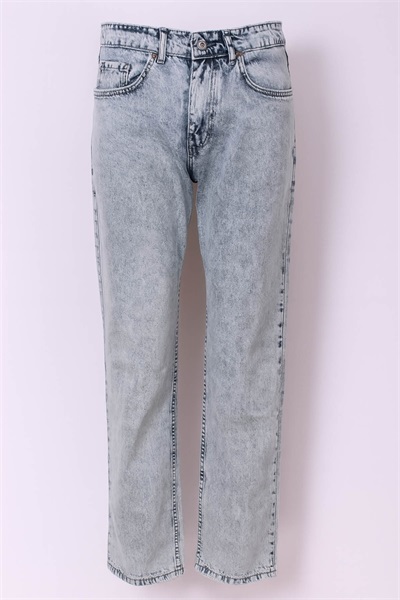 Relax Trender Erkek Jean Pantolon 7505 KAR MAVİ