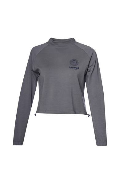 Hummel Hml Felez Sweatshirt Kadın Ceket 922391-8588 VINTAGE INDIGO