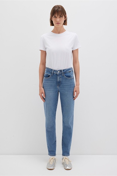 Mavi Cindy Mid Kadın Jean Pantolon M100277-90993 Mid Indigo Denim