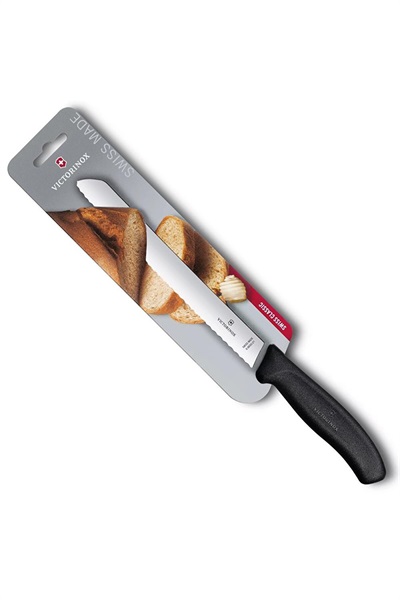 6.8633.21B Vıct.Ekmek Bıçağı Sc. Fıbrox Blisterli Vıctorınox STD