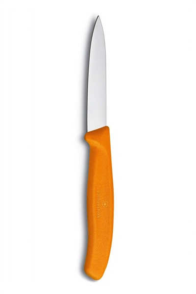 6.7606.L119 Vıct.Soyma Bıçağı 8 Cm Düz A Sc Turuncu Vıctorınox STD