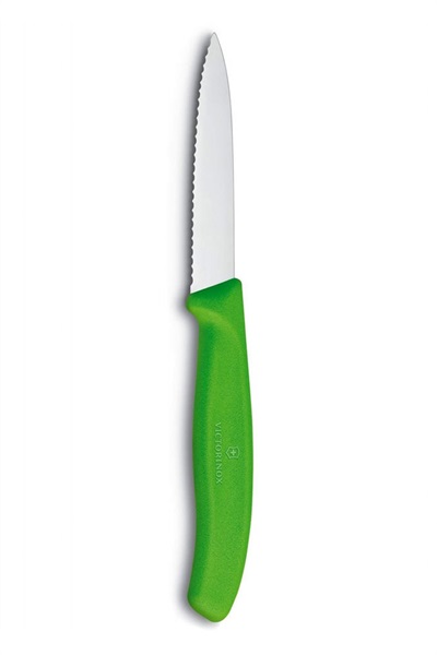6.7636.L114 Vıct.Soyma Bıçağı 8 Cm Test.A Sc Yeşil Vıctorınox STD