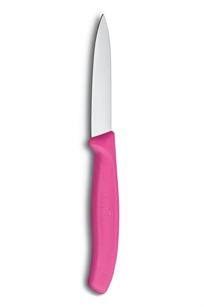 6.7706.L115 Vıct.Soyma Bıçağı 10 Cm Düz A Sc Pembe Vıctorınox STD
