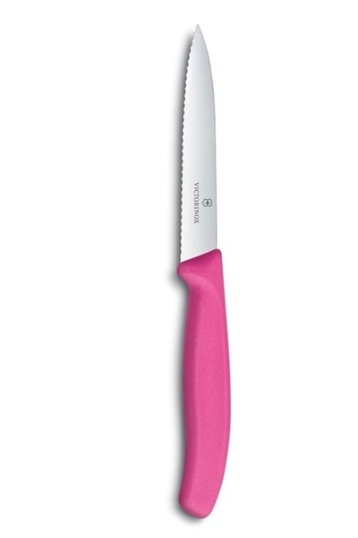 6.7736.L5 Vıct.Soyma Bıçağı Test.Ağız 10 Cm Pembe Vıctorınox STD