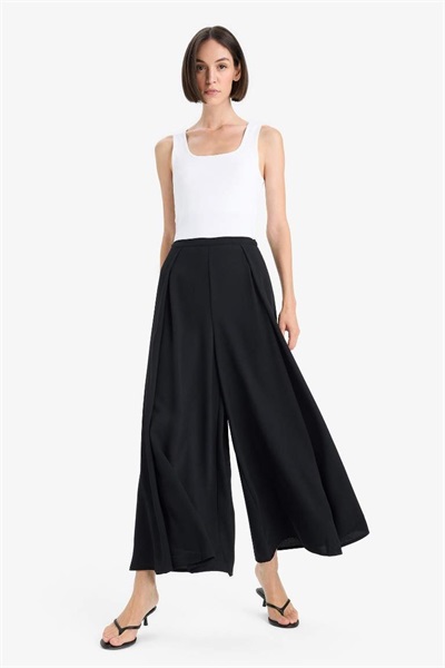 Defacto Kadın  Pantolon F9172AX/BK81 BLACK
