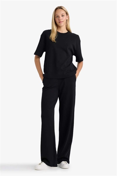 Defacto Kadın  Eşofman Alt D3759AX/BK81 BLACK