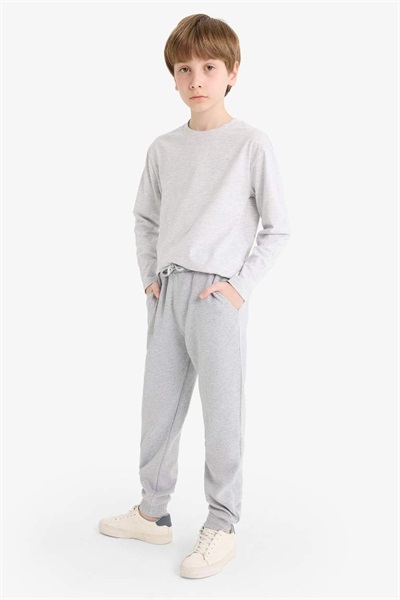 Defacto Erkek Çocuk  Eşofman Alt R5970A6/GR377 GREY MELANGE