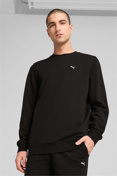 Puma Ess Elevated Crew Erkek Sweat 684727-99 No Dye