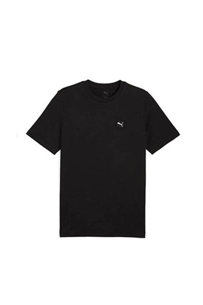 Puma Ess Elevated Tee Erkek T-shirt 684726-01 BLACK