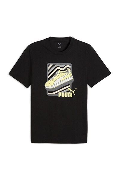 Puma Graphıc Tee Erkek T-shirt 688033-01 BLACK