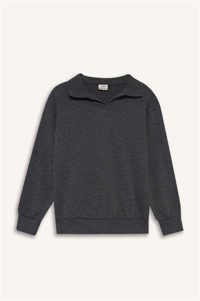 Defacto Erkek Çocuk  Sweat F3940A8/AR163 ANTHRA MELANGE