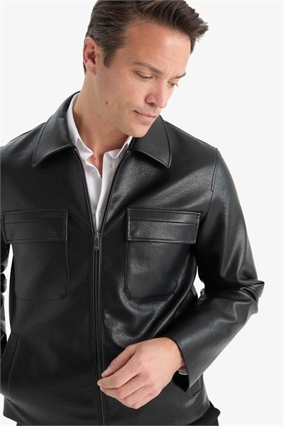 Defacto Erkek  Mont F0503AX/BK27 BLACK