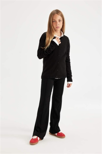 Defacto Kız Çocuk  Tayt C7433A8/BK81 BLACK