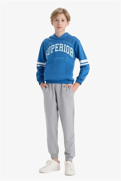 Defacto Erkek Çocuk  Sweat Takım D3565A8/BE389 BLUE