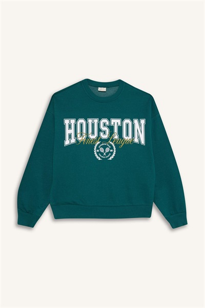 Defacto Kız Çocuk  Sweat E8894A8/GN1116 D.GREEN
