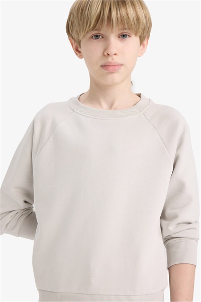 Defacto Erkek Çocuk  Sweat E8415A8/GR94 LT.GREY