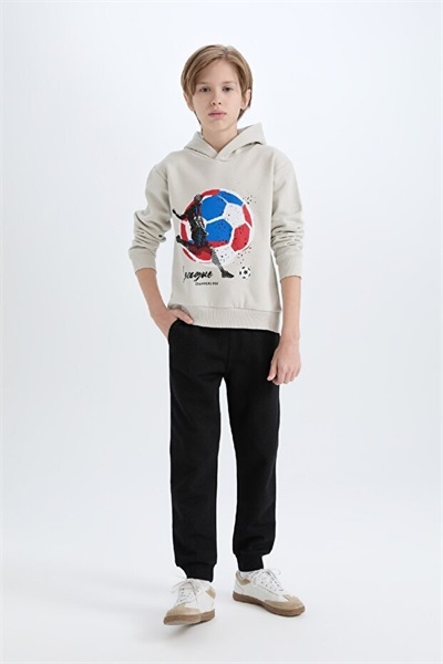 Defacto Erkek Çocuk  Sweat Takım D6870A8/GR492 LT.GREY