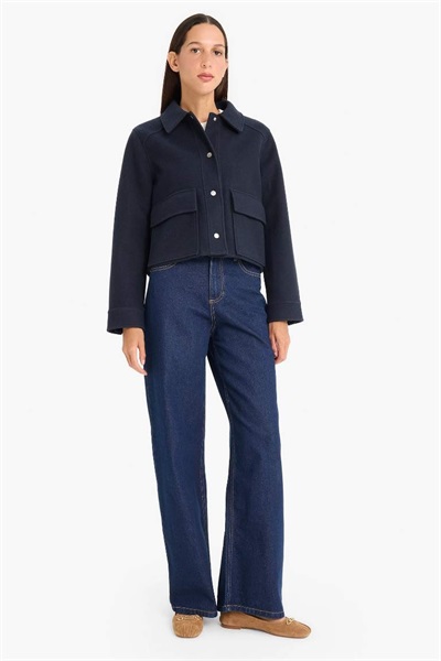 Defacto Kadın Ceket E8628AX/NV250 NAVY
