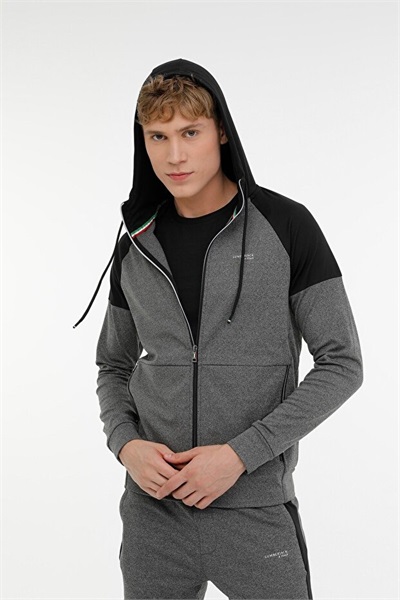 5W Ml Renato-Cb 18Sd1155 5Pr Lumberjack Erkek Sweat A102024113 Sıyah