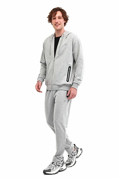 5W Mb Smr T.Suıt 5Pr Lumberjack Erkek Eşofman Takım A102032565 GRI MELANJ