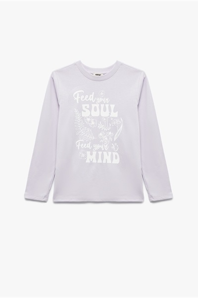 Koton Kız Çocuk Sweat 6Wkg10160Ak LİLA