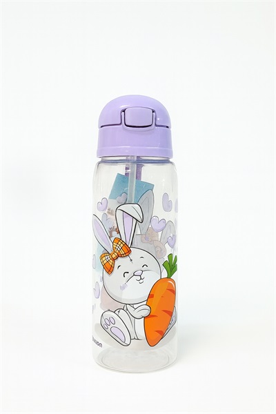 Pipetli Matara 550ML Relakxsın Mor