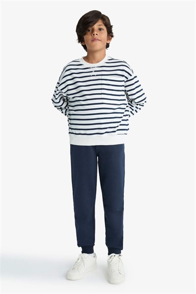 Defacto Erkek Çocuk  Eşofman Alt E7338A8/NV135 NAVY