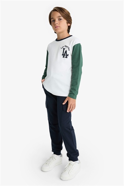 Defacto Erkek Çocuk  Sweat Takım F2493A8/WT32 OFF WHITE