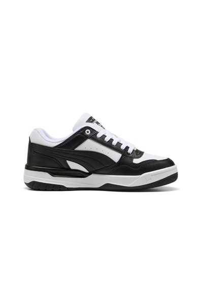 Puma Rebound V6 Low Unisex Spor Ayakkabı 392328-02 White-Black-Black