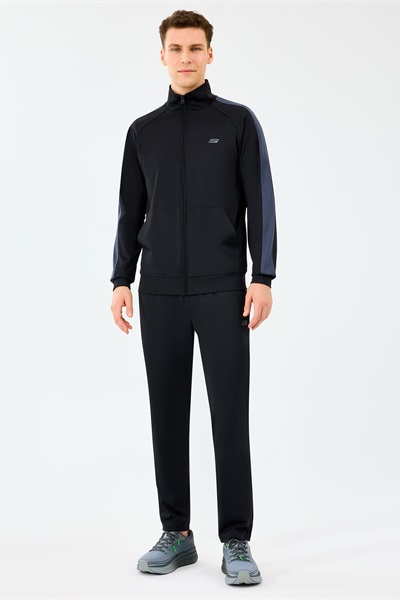 Skechers M Performance Track Suit Erkek Eşofman Takım S212165-3817 Black