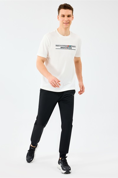 Skechers M Micro Coll. Side Zipper Jogger Fit  Erkek Eşofman Alt S211809-3817 Black