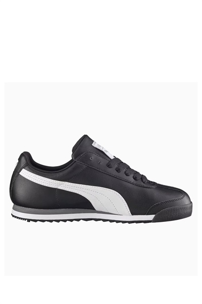 Puma Roma Basic Unisex Spor Ayakkabı 353572-11 black-white-silver