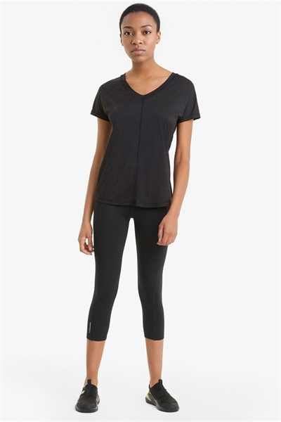 Puma Train Fav Forever 3/4 Tight Kadın Tayt 520266-01 BLACK