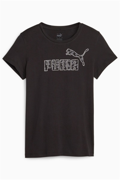 Puma Ess+ Anımal Tee Kadın Sweat 675961-01 BLACK