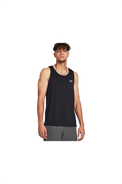 Under Armour Ua Launch Sınglet Erkek Atlet 1382585-001 Black / Reflective