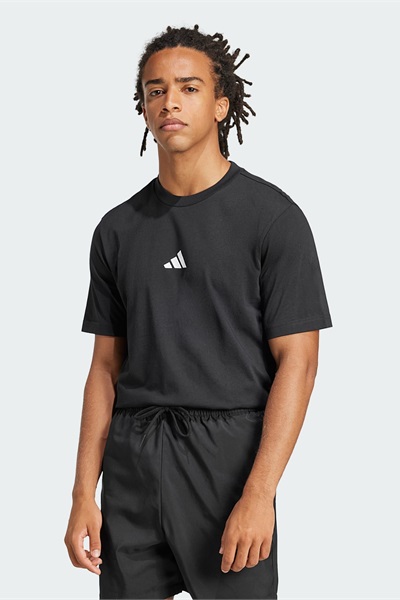 Adidas M Sl Sj T Erkek T-Shirt Je9024 BLACK/WHITE