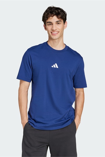 Adidas M Sl Sj T Erkek T-shirt JF1093 DKBLUE/WHITE